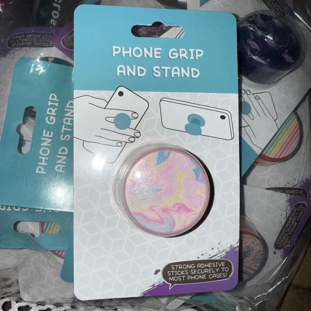 Phone Grip And Stand Pack Of 20 Multiple random Designs